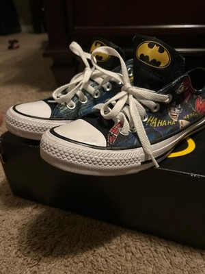 BATMAN X CHUCK TAYLOR ALL Star Low 80th Anniversary M5 W7