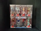 Star Wars Funko Wacky WobblerBobble Head  Lot w/ Protectors (8 Figures)