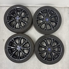 Ford Fiesta 17" Genuine Mk7 7.5 ST-Line Zetec S Black Alloys Wheels 4x108
