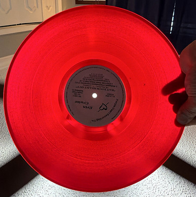 Erin Cruise Eat Your Heart Out 12'' Red Vinyl Single 33 RPM 1990 PH-1000-2