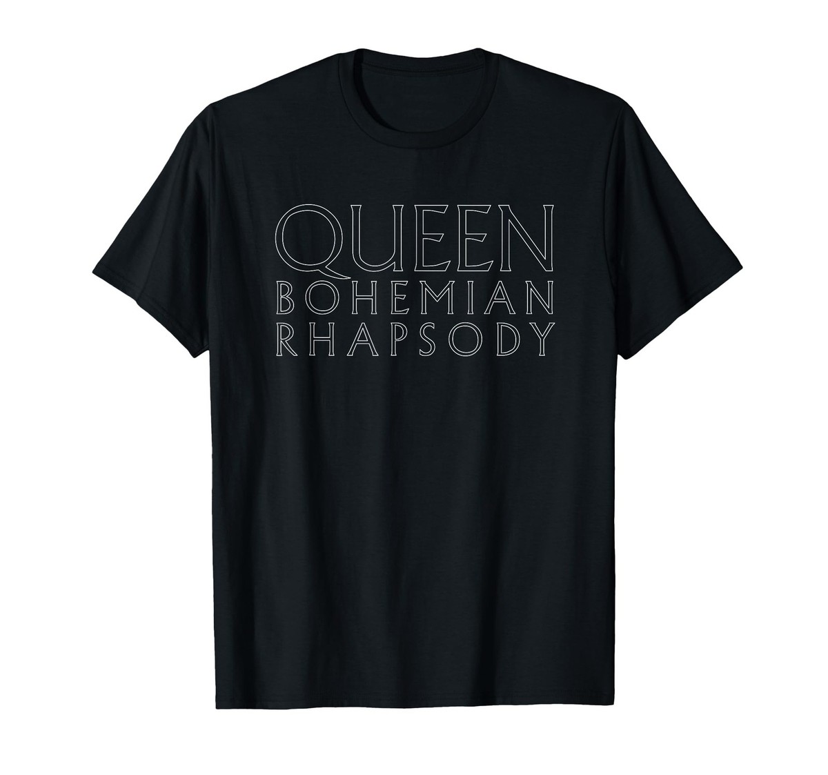 Official Bohemian Rhapsody T-Shirt by Queen, Band Merchandise