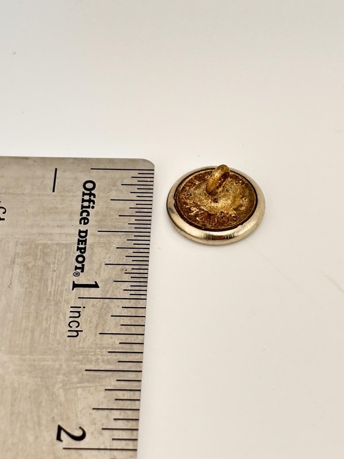 Vintage Monogram Button or Cufflink – Initials A.… - image 3