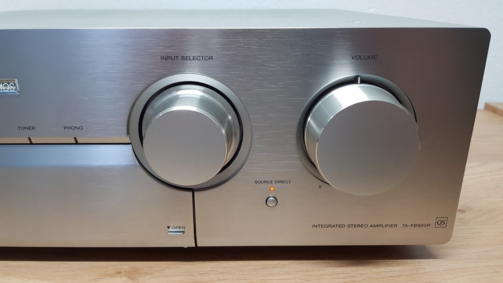 Foto 4 van Sony TA-FB920R QS Silver High-End Integrated Stereo Amplifier + Remote
