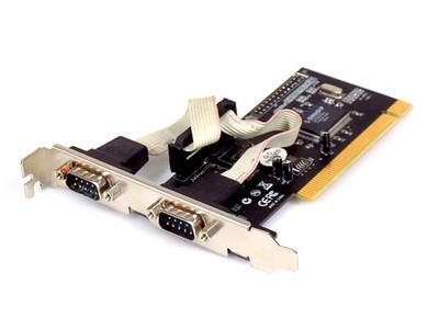 Longshine LCS-6021 MCS9835CV PCI Schnittstellenkarte 2x DE-9 Male RS-232 Seriell