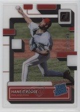 2022 Panini Chronicles Clearly Donruss Red /100 Hans Crouse #69 0t4u
