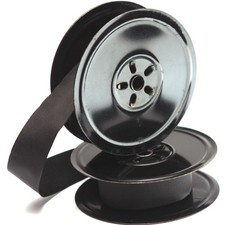 Vintage Underwood Typewriter Twin Metal Spools with New Black Ribbon