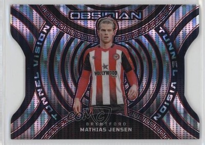 2023 Obsidian Tunnel Vision Electric Etch Red Pulsar /75 Mathias Jensen #3 00gy
