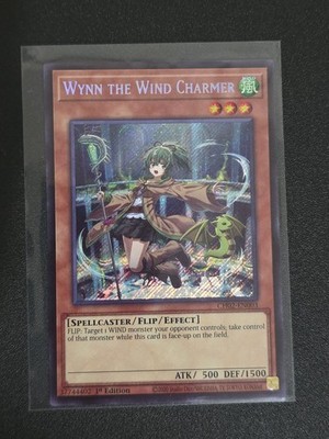 Wynn the Wind Charmer CH02-EN003 Secret Rare Chronicles Deck: Spirit Charmers