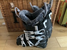 Womens Somatec Fischer Full Vacuum Fit My Hybrid +100 Ski Boots Size 24.5 5-6 