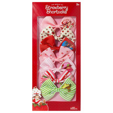 Strawberry Shortcake Alligator Hair Clips for Kids   7-Pack Non-Slip 4-Inch Hair