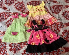 Vintage Youngland Girls 12M dress bundle