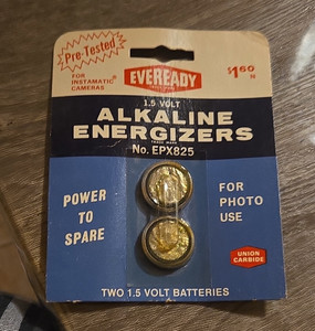 EVEREADY N Alkaline Battery 1.5V 2-Pack for Cameras Photo EPX825 160N