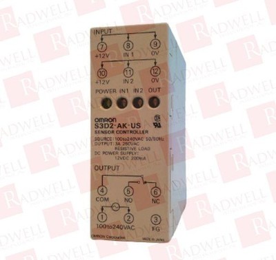OMRON S3D2-AK-US / S3D2AKUS (USED)