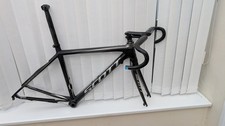 Scott CR1 SL 47cm XXS Frameset B/B Headset PRO Vibe carbon bars, seat post 2KG!