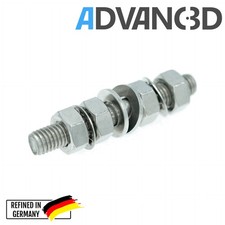 3D Drucker Hobbed Bolt Extruder M8x60 1.75 und 3.00 mm Filament Advanc3D 1,75mm