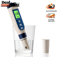 Ph-MessgeräT 5-In-1 Wasser TDS EC Salzgehalt Temperatur Messung Tester