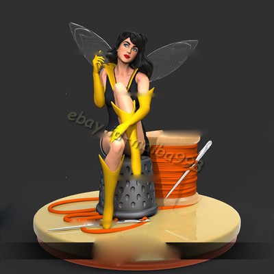 Wasp Bombshell 3D Print Garage Kit Figure Model Kit Unassemble Unpainted GK