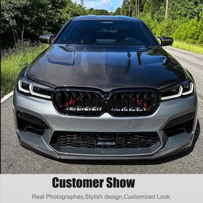 Car Accessories Front Bonnet Carbon Fiber Engine Cover Compatible Carbon Fiber Front Hood Bonnet Engine Cover For Audi A4 B9 S4 Sline RS4 2017-19 | eBay カーボンファイバーファイバーフロントエンジンフードボンネット F90 M5 4ドア 2018+用