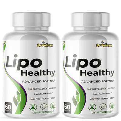 Lipo Healthy- Keto & Weight Support- 2 Bottles- 120 Capsules