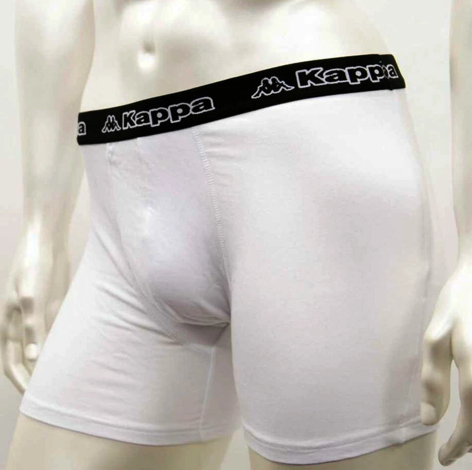 6 Kappa Men's Stretch Cotton Boxers With Logoed External Elastic Art K1211 - Image 2 of 4