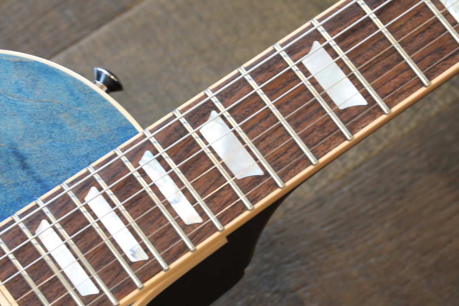 2015 Gibson Les Paul Traditional 100 Single-Cut Electric Guitar Ocean ...