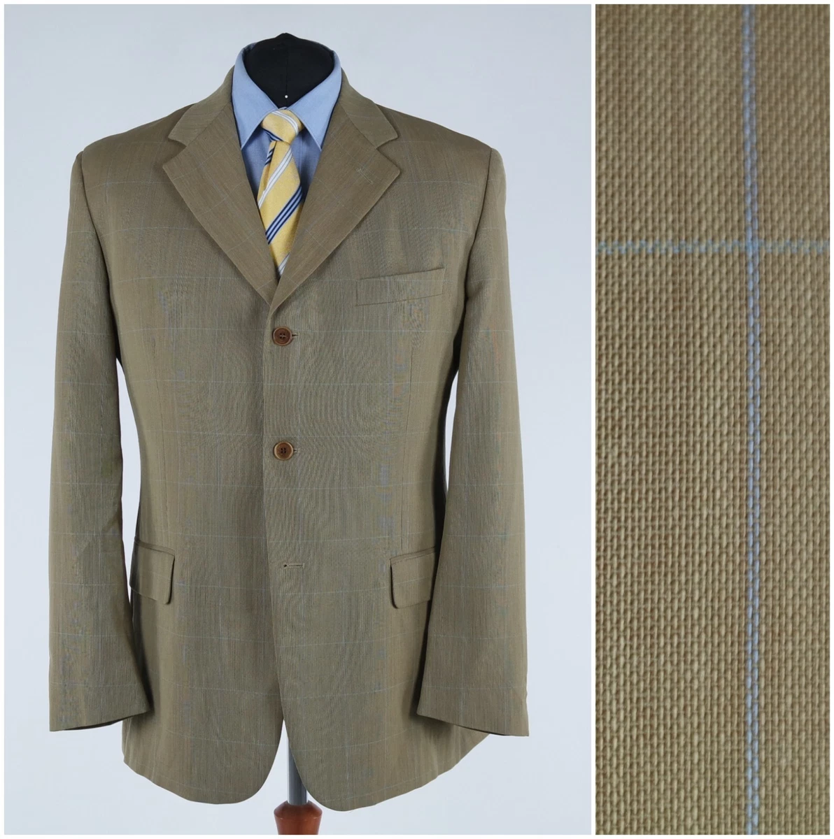 Mens windowpane sport coat clearance