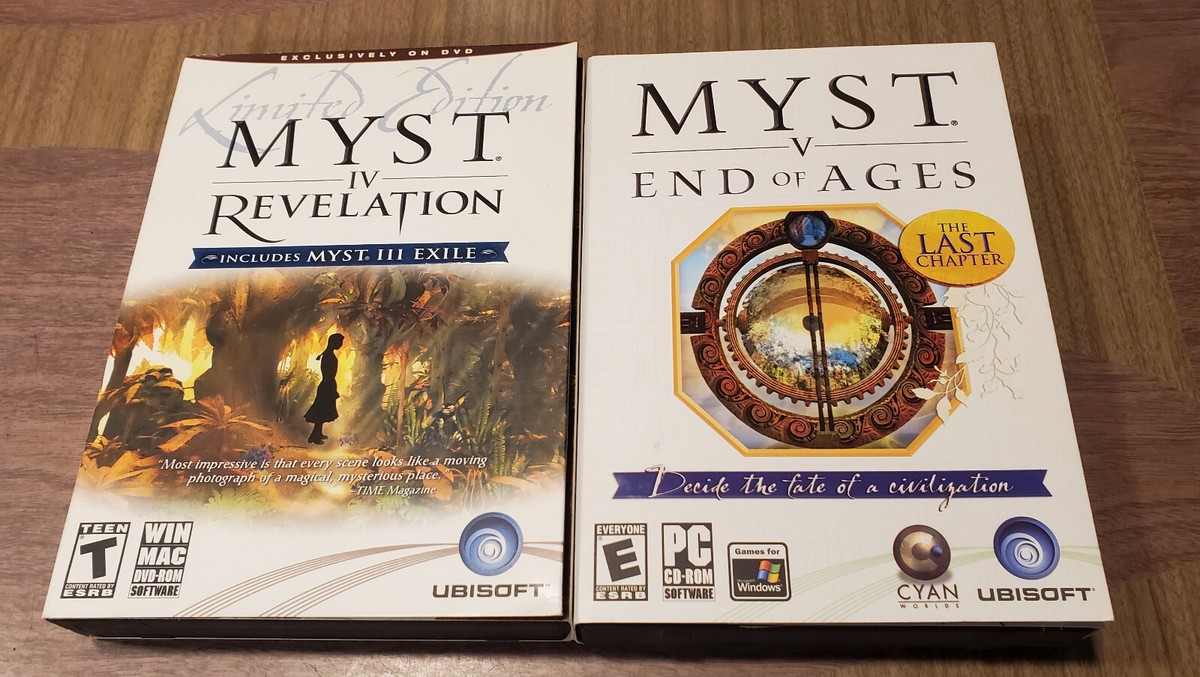 MYST “REVELATION” “END of AGES” Cyan | Myst V: End of Ages