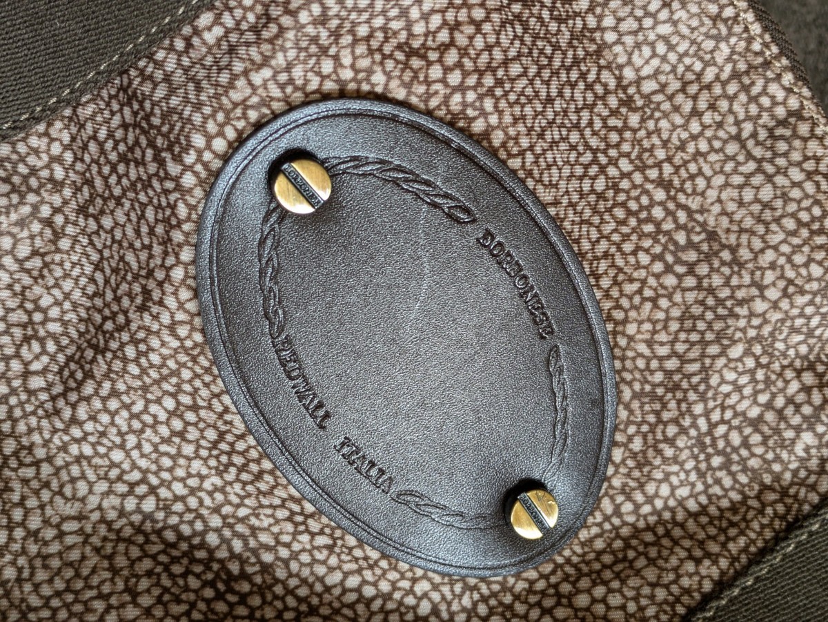 Borbonese Redwall Nylon Duffle Bag Slightly Used | eBay display picture 1