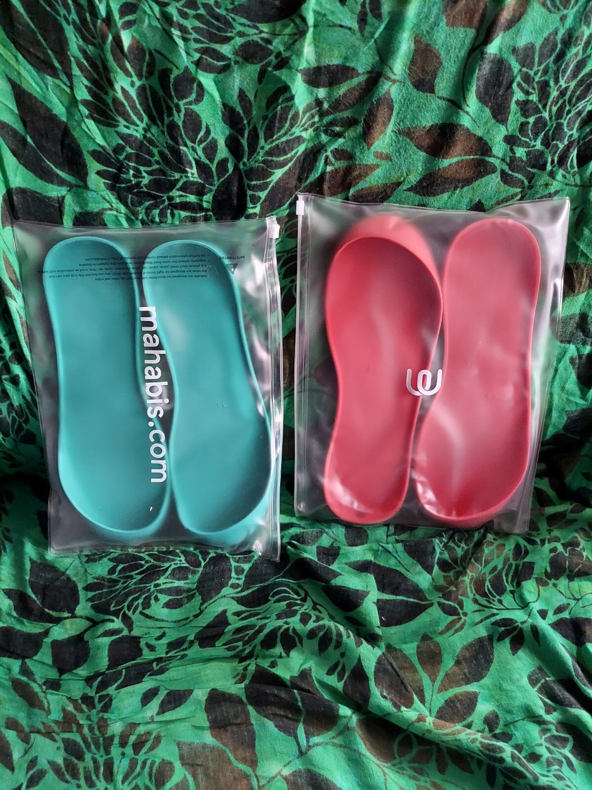 SAOLA 2 NUOVE pantofole di ricambio Mahabis 38 suola corallo salmone blu classico