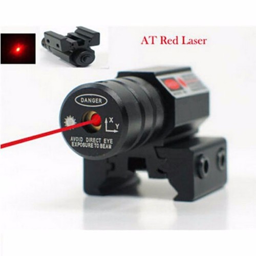 Red Dot Laser Sight 50-100 Meters Range 635-655nm Pistol Adjust 11mm And 20mm - Picture 1 of 7