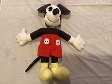 Vintage Rare Mickey Mouse Plush Early 18 Inch No Tags No Markings