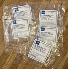 Lot of 5   Soft-Touch Oxygen Cannulas with Standard Connector Medline