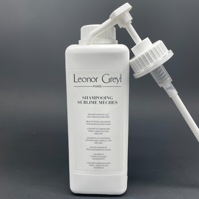 Leonor Greyl Shampooing Sublime Meches Hair Shampoo 1000ml PRO SIZE w/Pump  NEW!