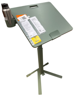 MITTZON laptop 66x50 IKEA 昇降デスク Brand New IKEA MITTZON Laptop Table Castor Green 66x50 cm (26x19 5