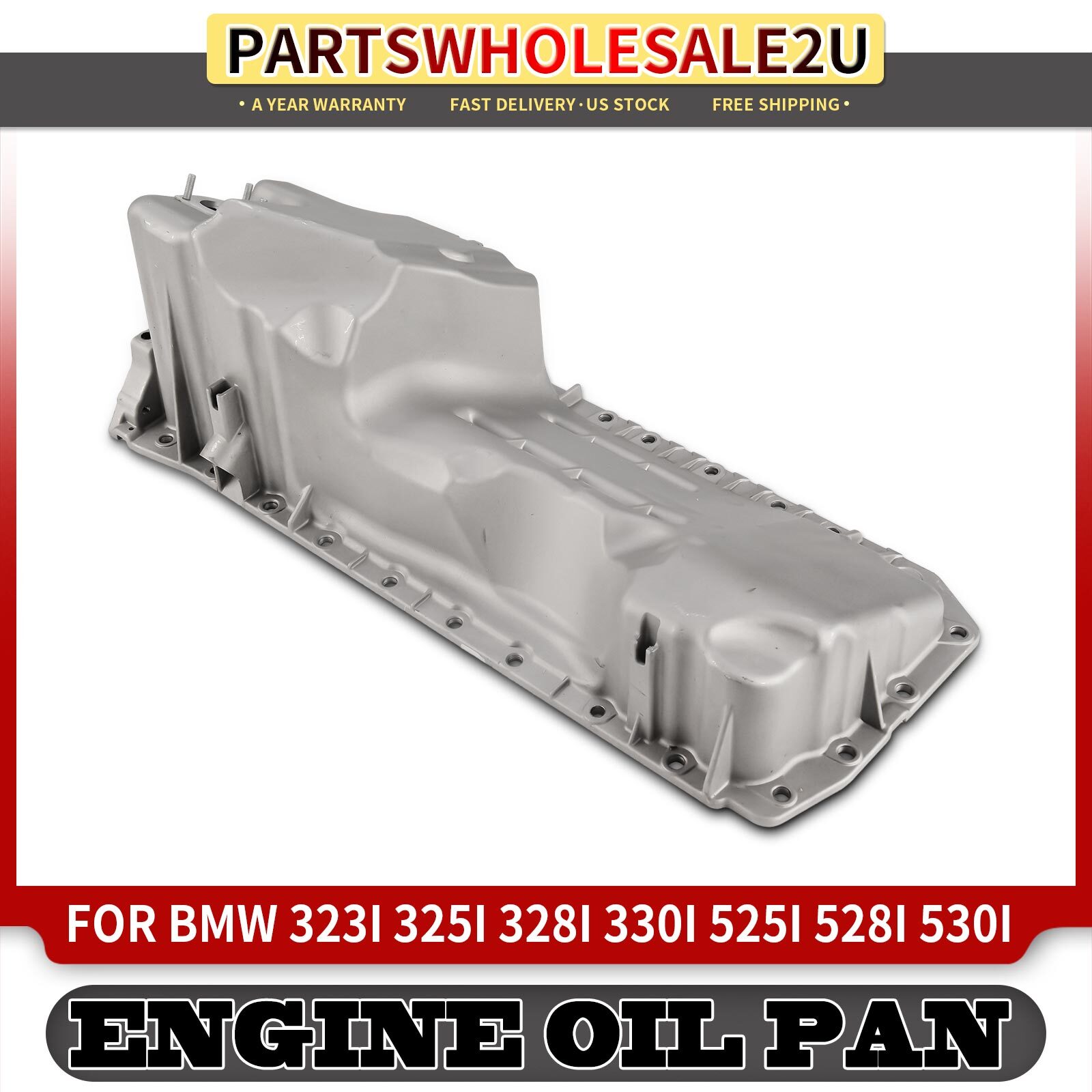 Engine Oil Pan for BMW 128i 323i 325i 328i 330i 525i 528i 530i Z4 11137552414 eBay