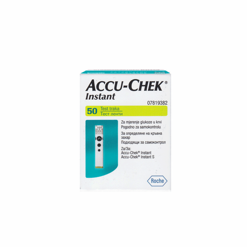 Roche Accu-Chek Instant Glucose Blood Test Strips - 50 Strips - Picture 3 of 3