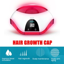 Hair Growth Helmet Regrowth Infrared Light Laser Treatment Cap Hair Loss Therapy