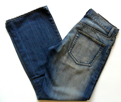 Jean homme coupe régulière bleu denim délavé tailles 28, 30