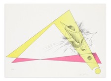 AMILCARE RAMBELLI (1924-1976) Litografia Opera Firma e Numerata a Matita 46x62