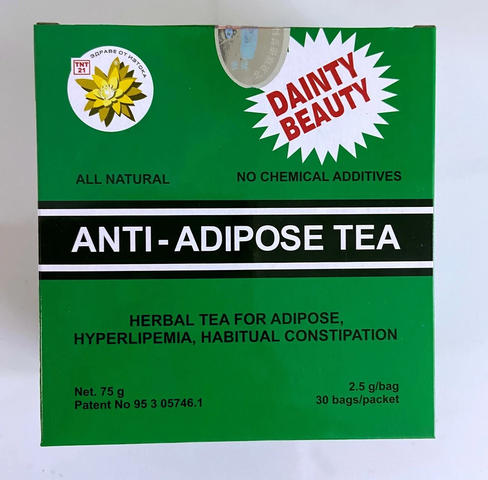 Té Anti-Adiposo Pérdida de Peso Efecto Laxante Efecto Desintoxicante Té Verde 75g  Foto 2 de 4