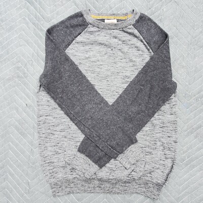 Cat Jack Boys Tone Gray Pullover Sweater XL Youth Long Sleeve