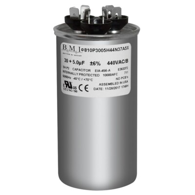 14281 - Mars OEM Replacement Run Capacitor 440/370 VAC 30/5 MFD Round ...