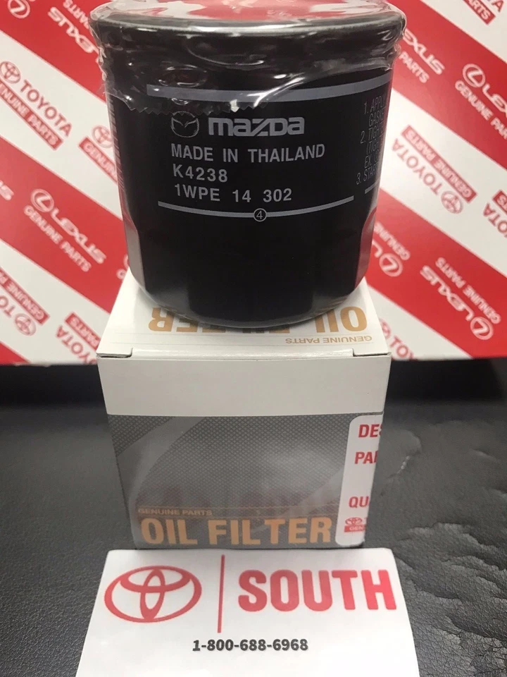 2016 Scion IA 2017 丰田 Yaris IA / 马自达正品原始设备制造商滤油器 90118-WBA40  — 第 2/2 张图片