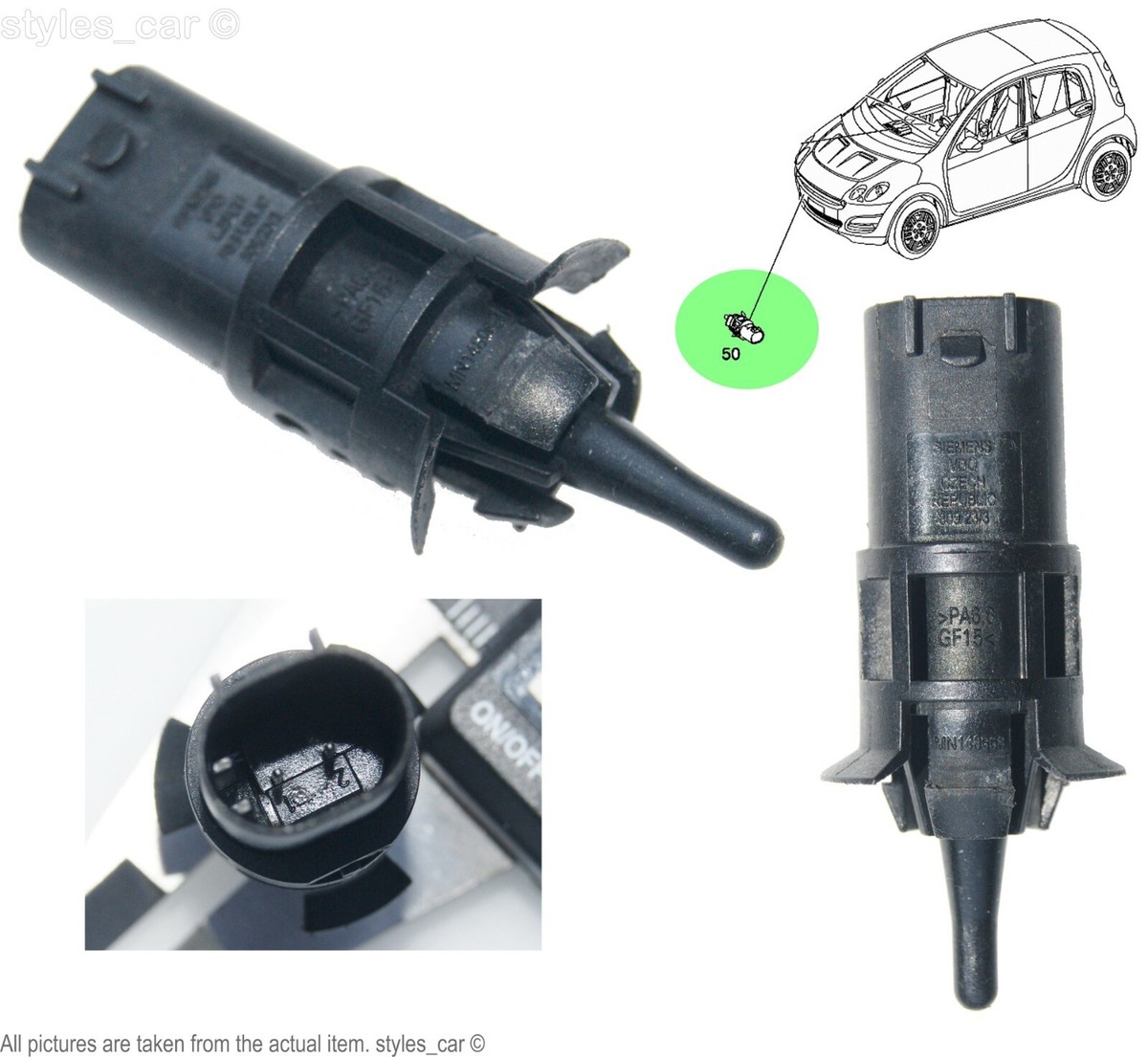 MN148968 Genuine Mitsubishi Colt & Smart Outside Temperature  