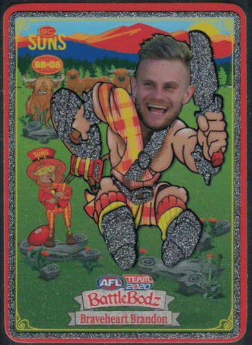 2020 AFL TEAMCOACH GLITTER FOOTY BATTLEBODZ; Individual Card Sale. - Bild 6 von 14