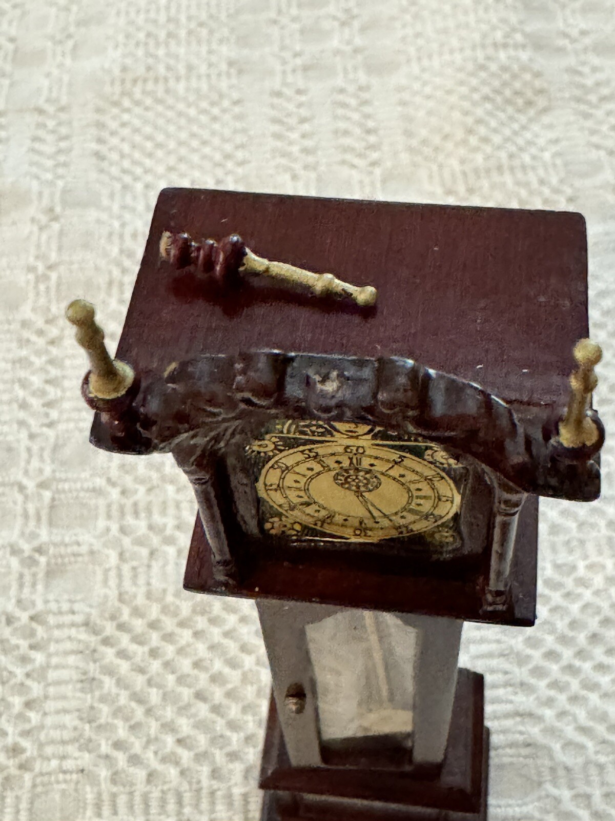 Bespaq Mahongany Wood Grandfather Clock 