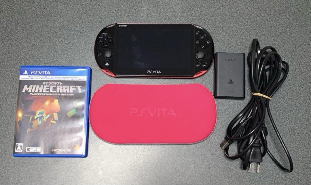 PS Vita本体＋ゲームカセット3個セット PlayStation Vita - PS VITAソフト3本セット+おまけの通販 by
