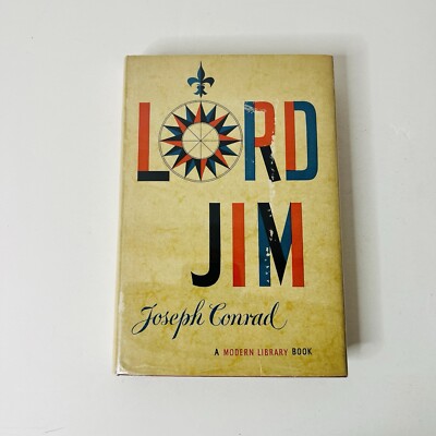 Lord Jim Hardcover Book By Joseph Conrad Modern Library Vintage 1931