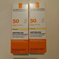La Roche-Posay Anthelios Mineral SPF 50 1.7oz X2 Exp 10/2026+