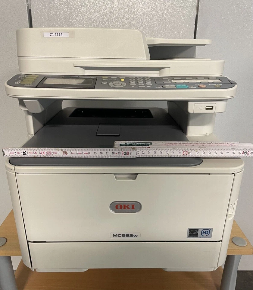 OKI All-In-One Drucker MC562w (Z1 1114) - Bild 2 von 4